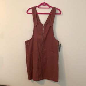 Wild fable, size XL, mauve overall dress